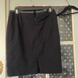 Akris Black Pencil Skirt